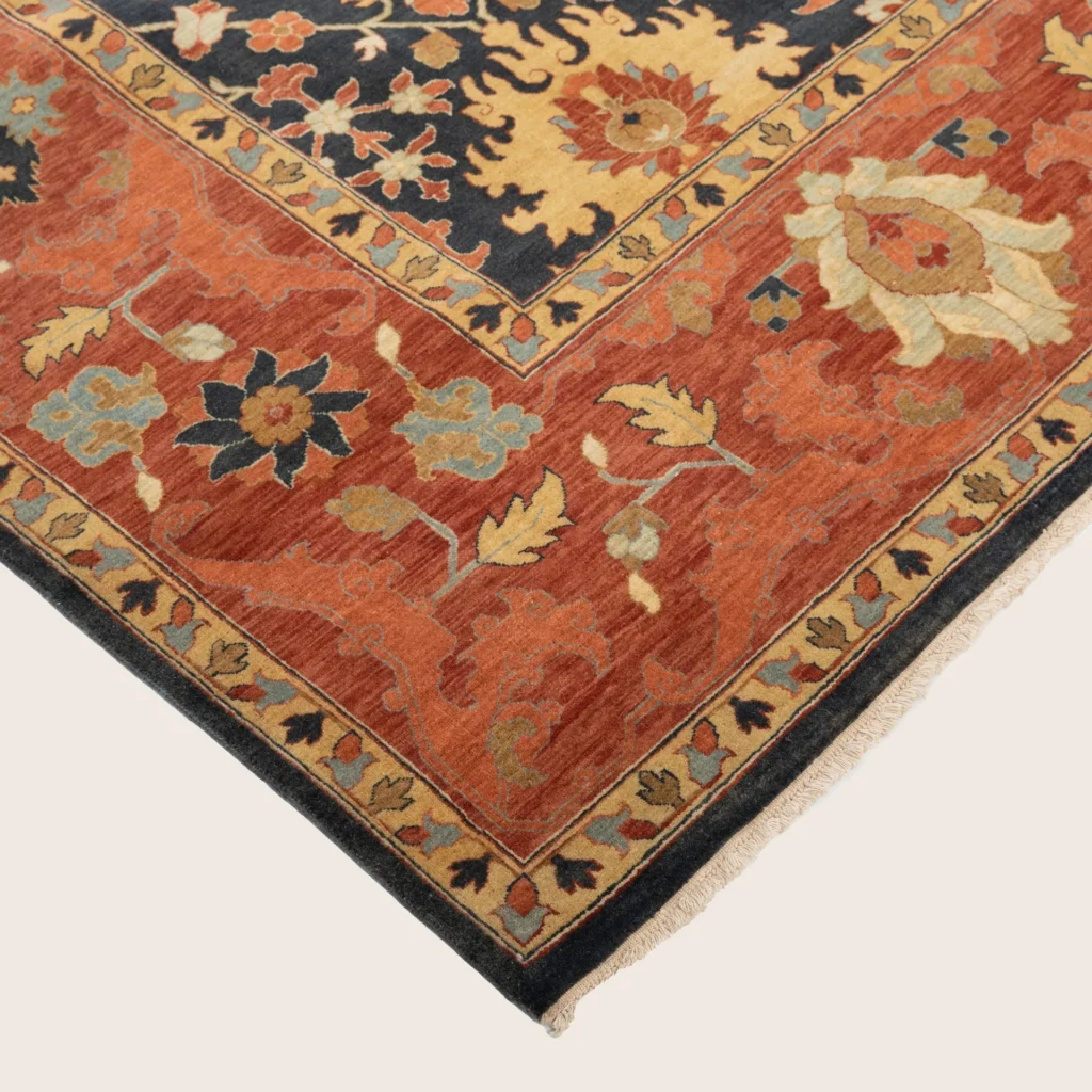 Red Traditional Wool Rug