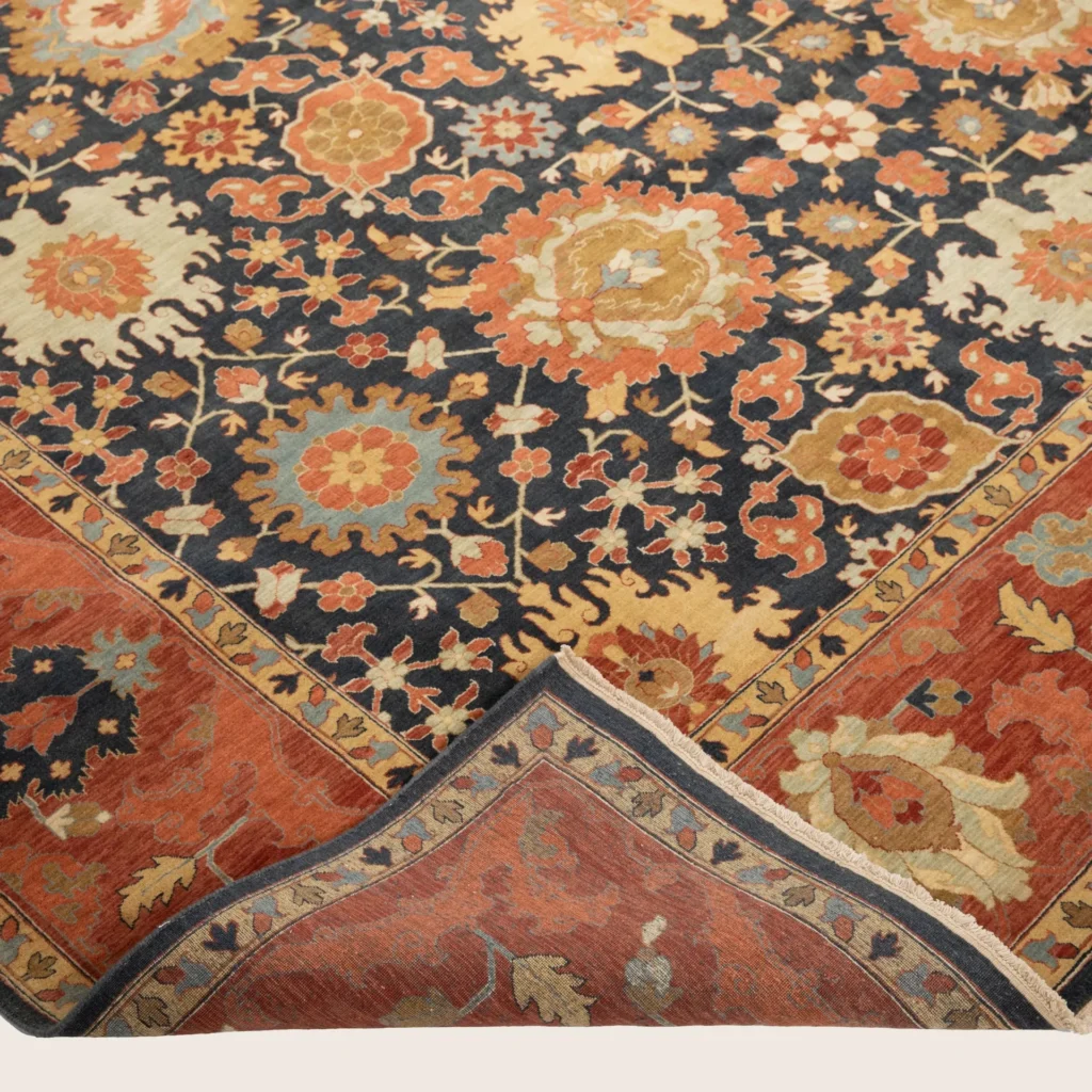 Red Traditional Wool Rug