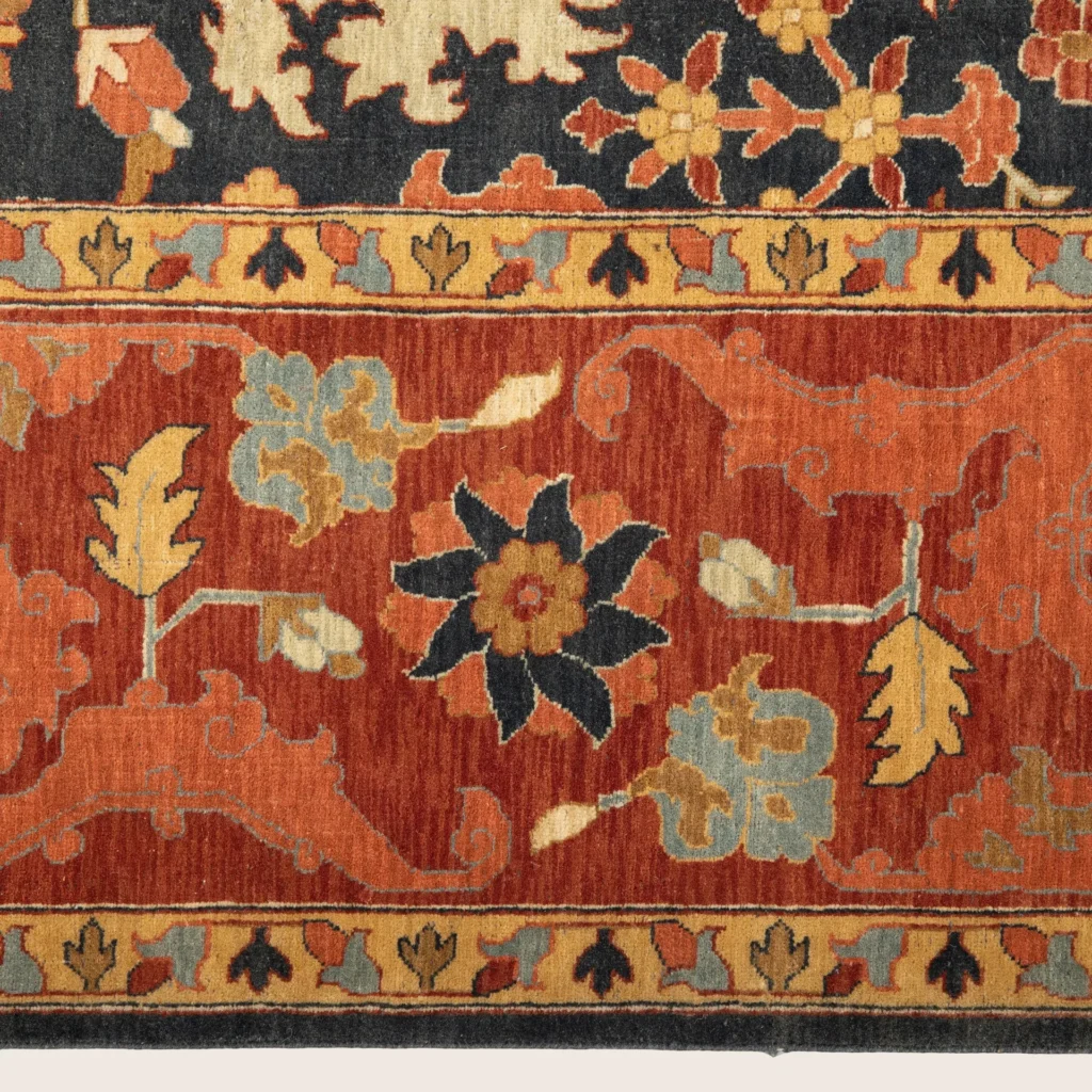 Red Traditional Wool Rug