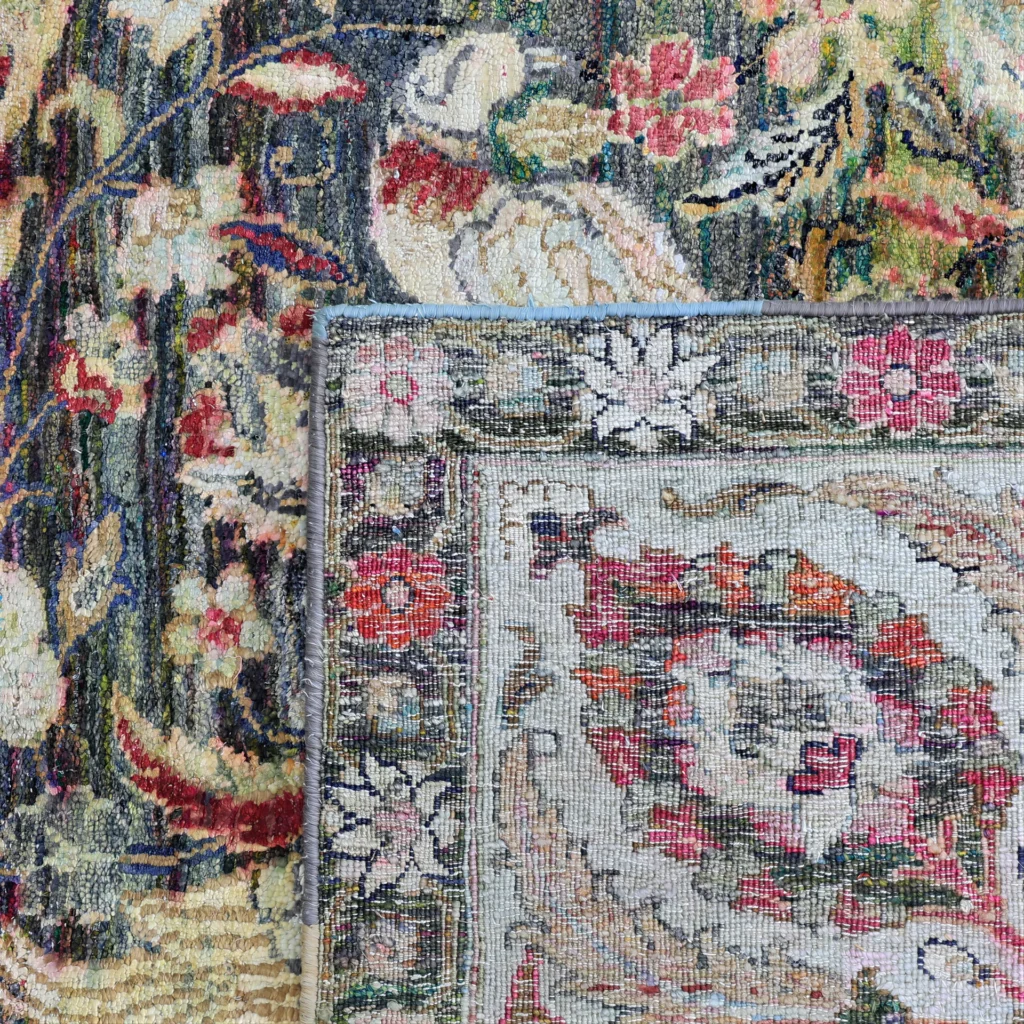 Red Alchemy Traditional Silk Rug